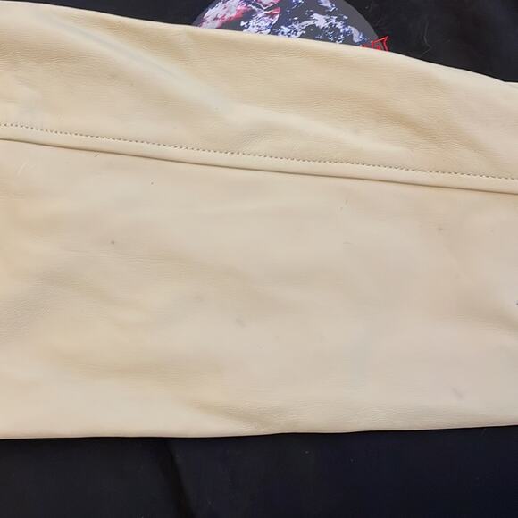 Ksubi Bomber Jacket Leather Sleeves Size Medium Heroism Globe - Picture 13 of 13